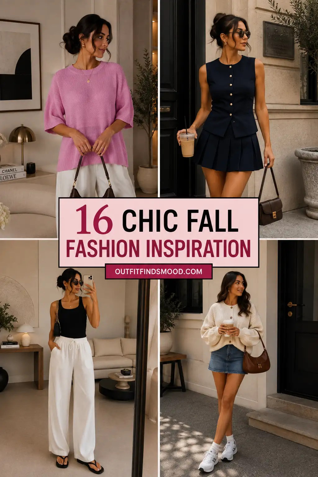 16 Chic Fall Fashion Inspiration Outfits You'll Want to Wear on Repeat