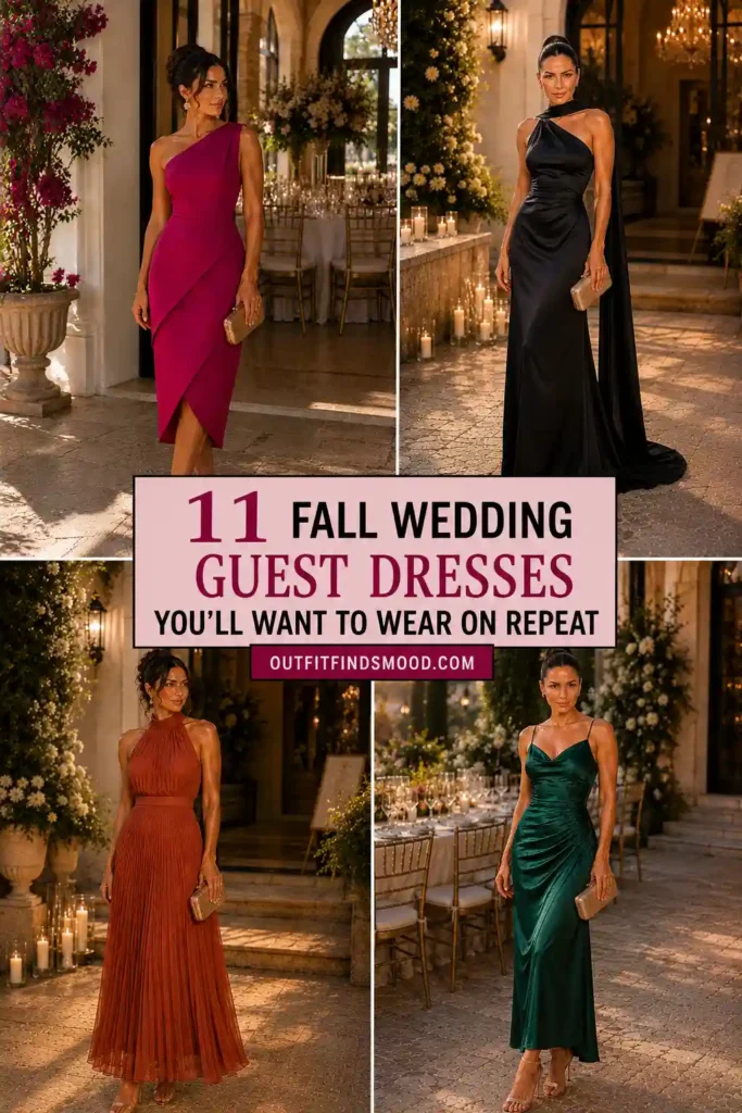 11 Fall Wedding Guest Dresses You'll Want to Wear on Repeat