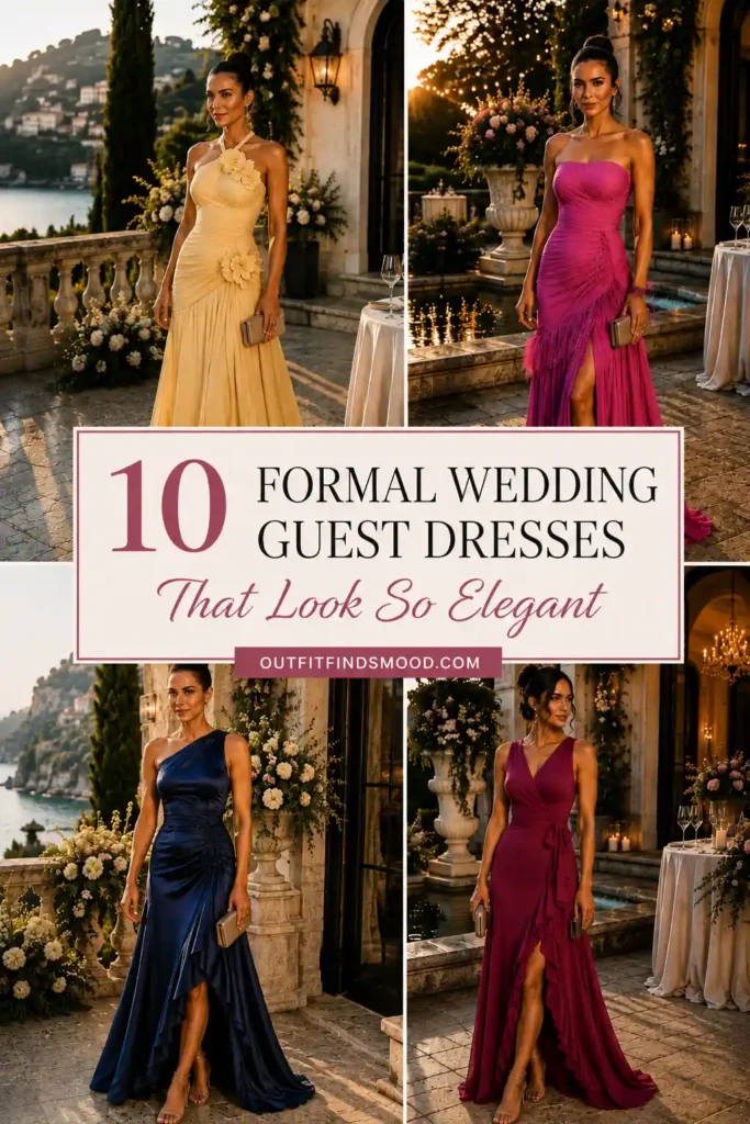 11 Formal Wedding Guest Dresses That Look So Elegant