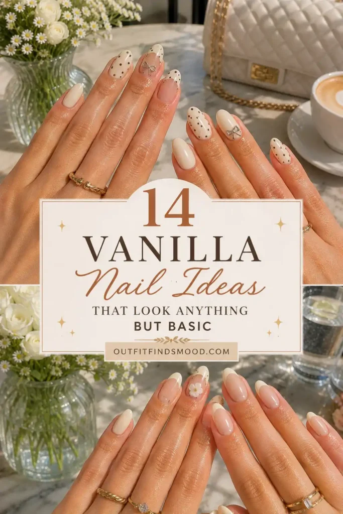14 Vanilla Nail Ideas That Look Anything but Basic