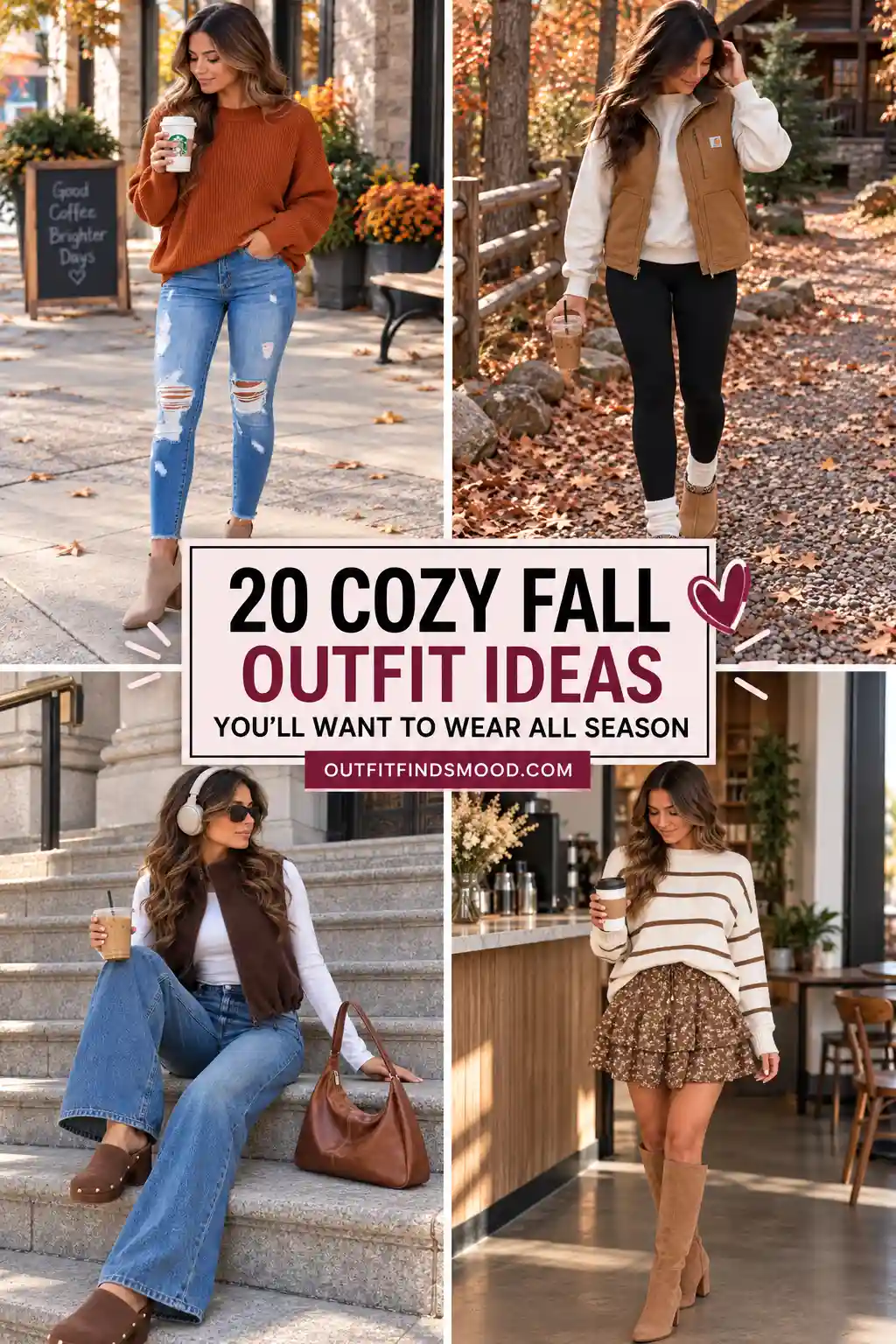 20 Cozy Fall Outfit Ideas You'll Want to Wear All Season