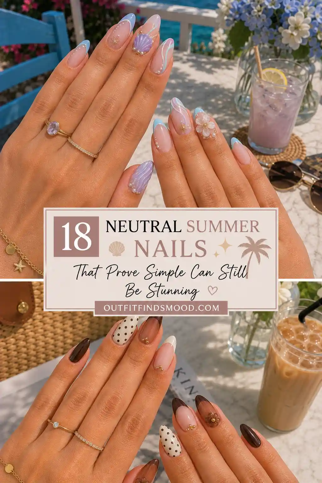 18 Neutral Summer Nails That Prove Simple Can Still Be Stunning
