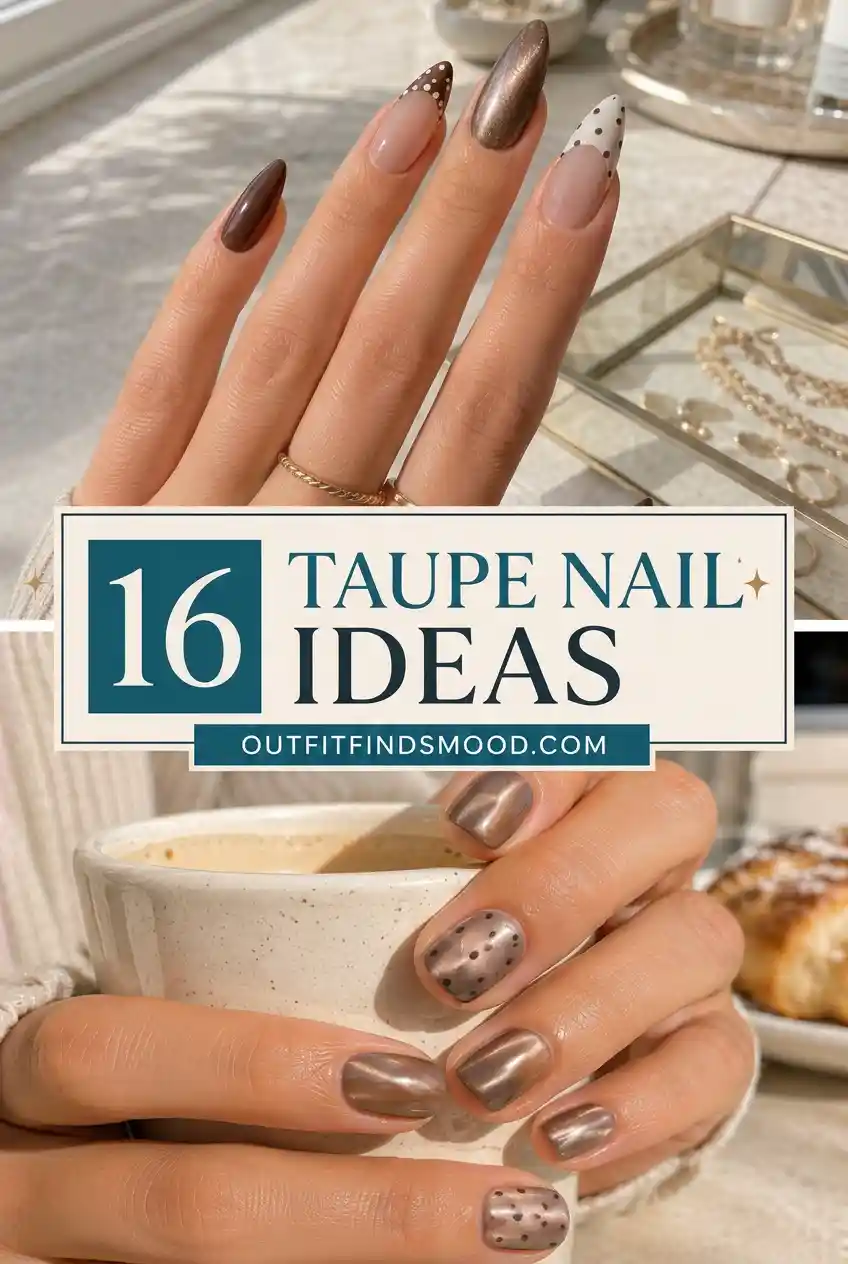 16 Taupe Nail Ideas That Make Neutrals Look Anything but Basic