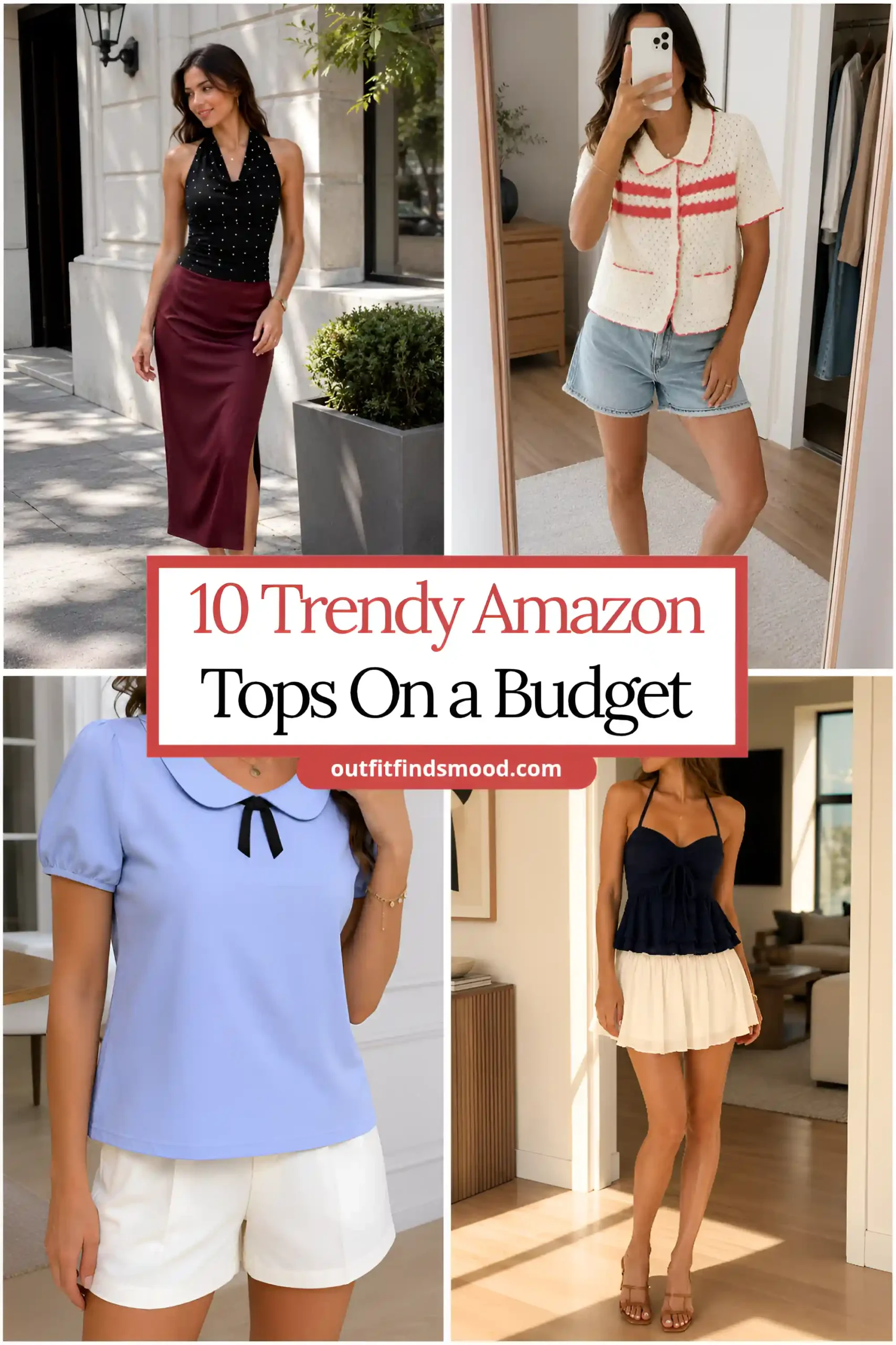 10 Trendy Amazon Tops for Anyone Shopping on a Budget
